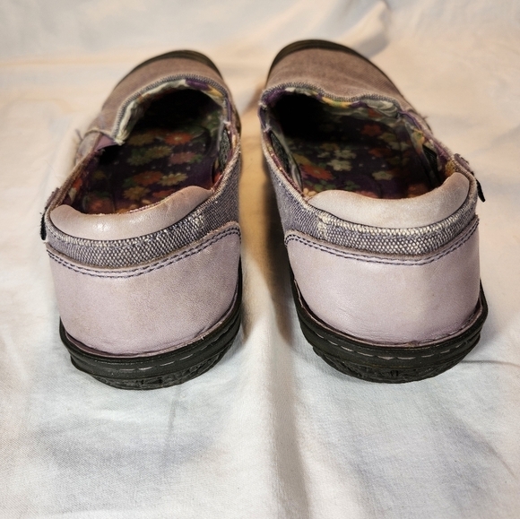 Keen woman's canvas leather shoe sz 9 - Picture 4 of 8